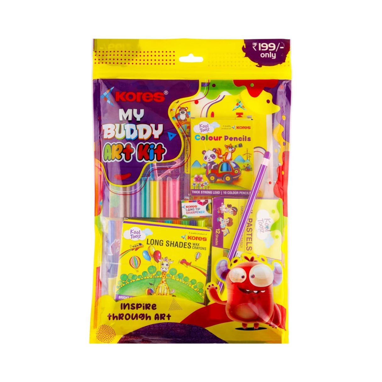 Kores My Buddy Art Kit – Art & Craft Supply