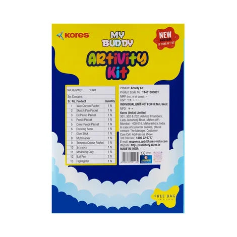 Kores My Buddy Artivity Colour Kit