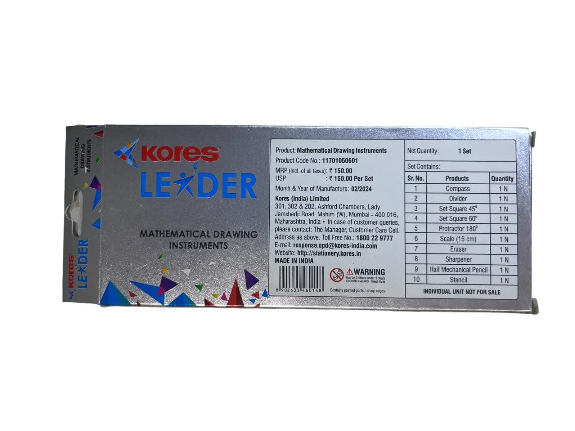 Kores Geometrix Geometry Box