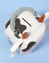 Cute Cow Money Safe Piggy Bank with Lock
