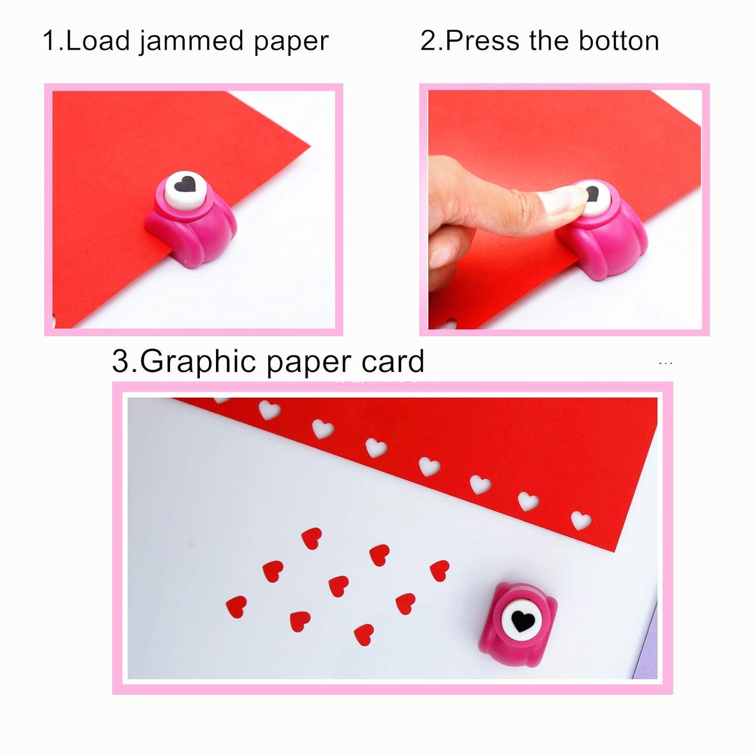 Craft Hole Punch Shapes Set,Small Paper Puncher for Kids