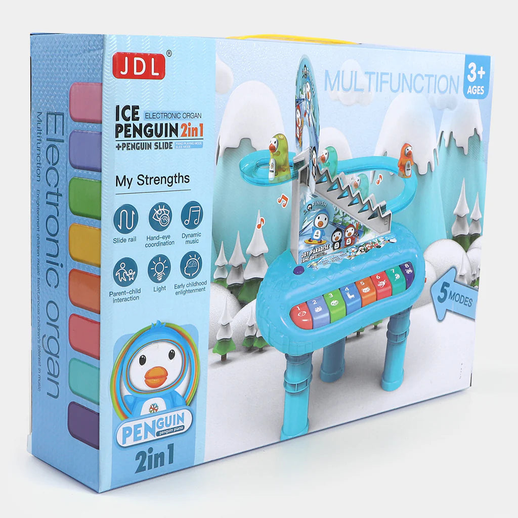 Ice Penguin 2-in-1 Slide Piano