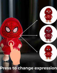 3D Expression Changing Keychain – Fun Anime Accessory for Kids & Adults
