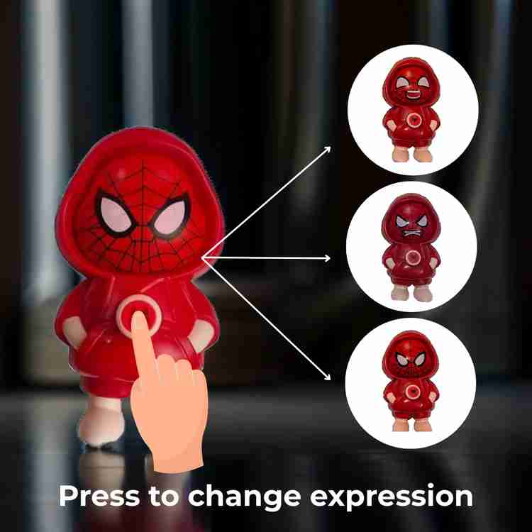 3D Expression Changing Keychain – Fun Anime Accessory for Kids & Adults