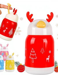 Small Premium Water Bottle Insulated Glass Bottle with Outer Plastic Cover
