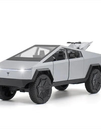 Tesla Cyber Truck with Openable Doors, Lights And Sound Music
