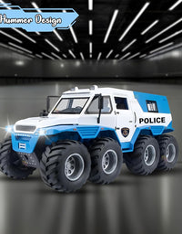 Remote Control Police Car with 4x4 Off-Road Wheels
