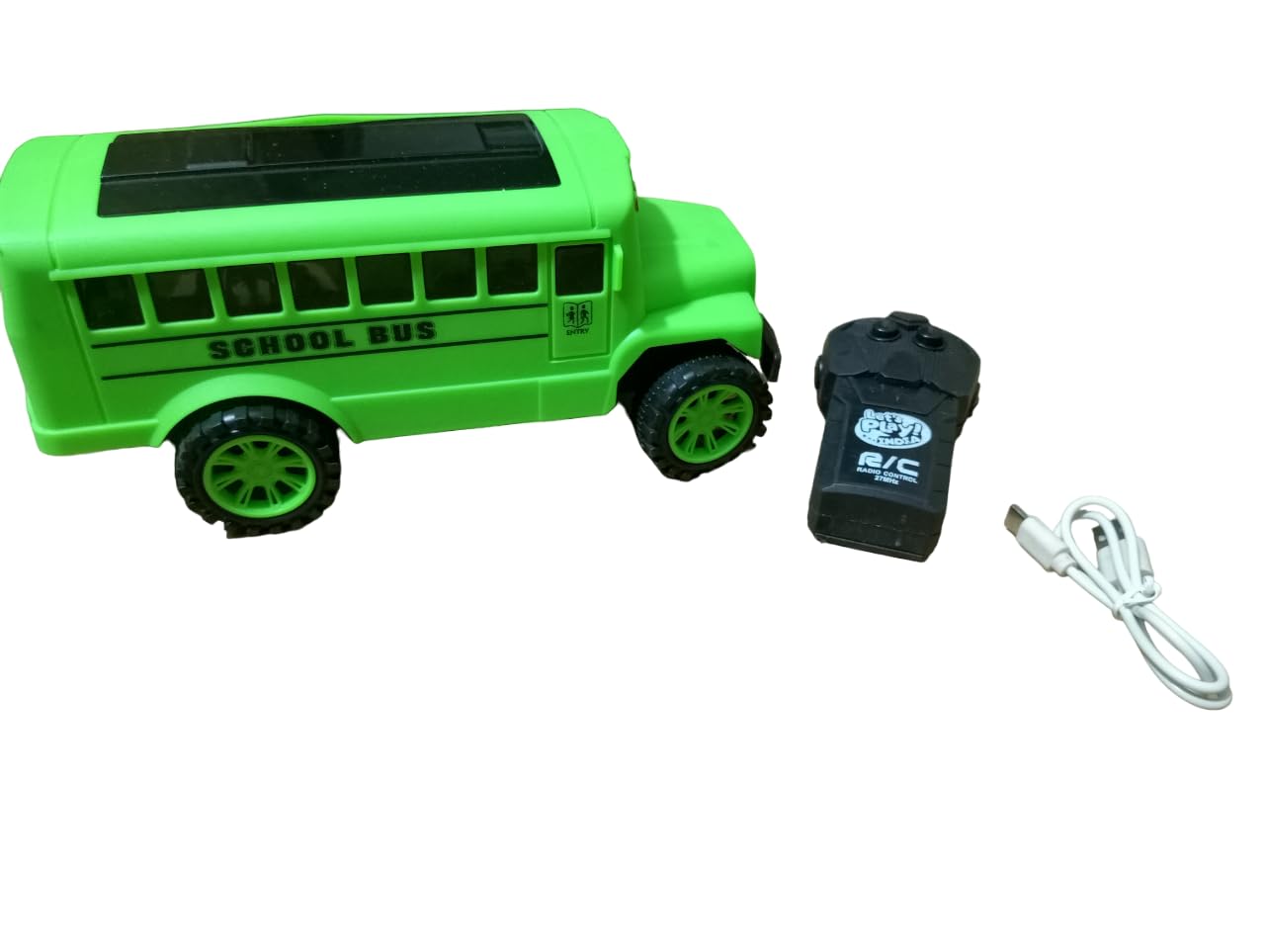 Remote Control School Bus Toy with Lights & Music