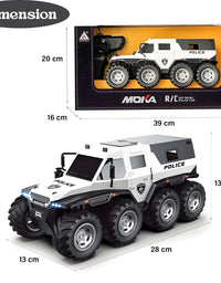 Remote Control Police Car with 4x4 Off-Road Wheels
