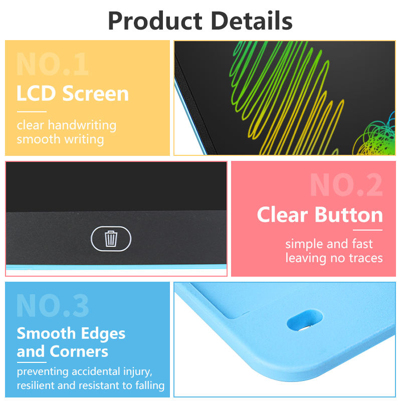 16 Inch LCD Writing Tablet for Kids and Adults