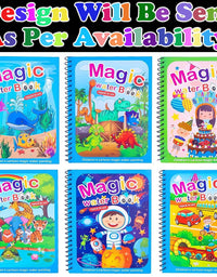 Magical Water Drawing Book – Fun and Safe Learning Toy for Kids (Size13*19cm)
