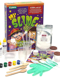 My Slime Lab (Learning & Educational DIY Activity Toy Kit
