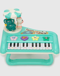 Animal Concert Musical Piano for Kids – Rotary Electronic Organ with Lights & Sound
