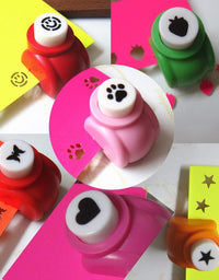 Craft Hole Punch Shapes Set,Small Paper Puncher for Kids
