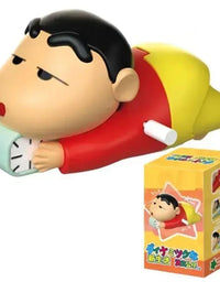 Crawling Shinchan Toy with Clock – Cute Cartoon Action Figure for Kids
