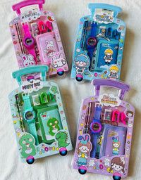Kids Wallet & Digital Watch Gift Set – Perfect Birthday Return Gift with Trolley Packaging
