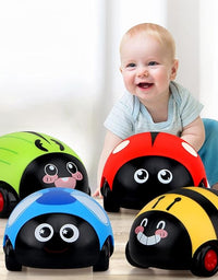 Two-Way Pull Back Insect-Themed Mini Racing Car Toy
