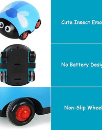 Two-Way Pull Back Insect-Themed Mini Racing Car Toy

