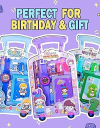 Kids Wallet & Digital Watch Gift Set – Perfect Birthday Return Gift with Trolley Packaging
