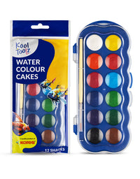 Kores Water Colour Cakes - 12 Shades
