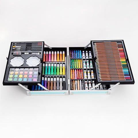 Deluxe Art Drawing Colour Suitcase Kit Set for Kids