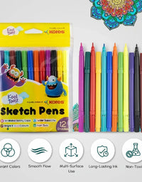 Kores Sketch Pen Mini (12 Shades)
