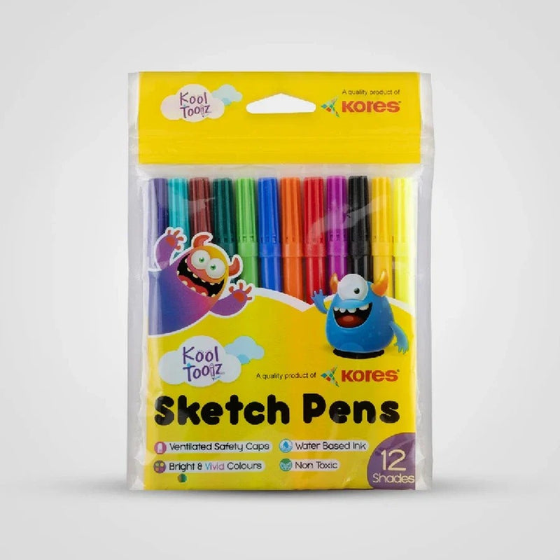 Kores Sketch Pen Mini (12 Shades)