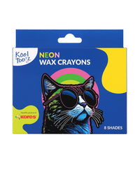Kores Neon Wax crayons
