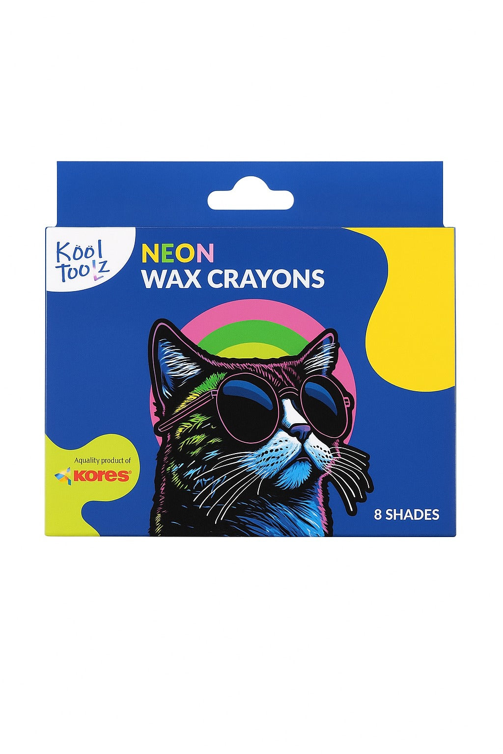 Kores Neon Wax crayons