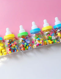 Mini Erasers in Baby Bottle Containers(SET OF 4)
