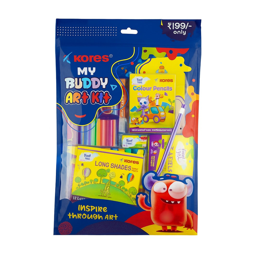 Kores My Buddy Art Kit – Art & Craft Supply