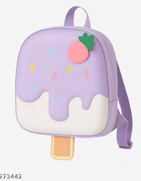 3D Ice-cream Shape Cute Backpack (Premium)
