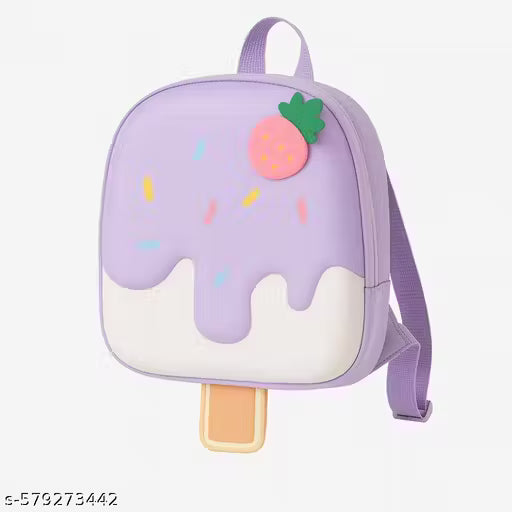 3D Ice-cream Shape Cute Backpack (Premium)