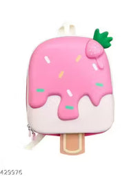 3D Ice-cream Shape Cute Backpack (Premium)
