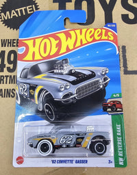 HOT WHEELS MAINLINE CASE J '62 CORVETTE GASSER
