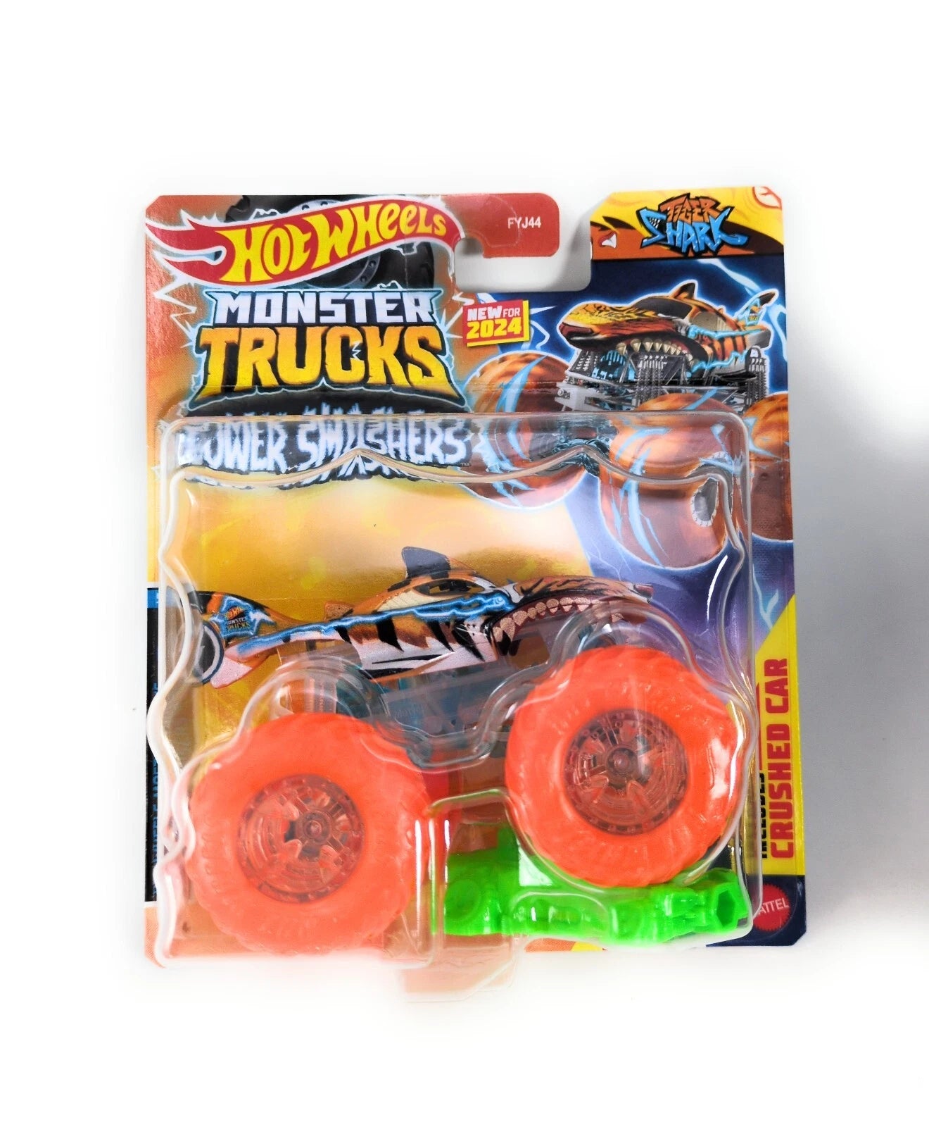 Hot Wheels Monster Trucks Power Smashers Tiger Shark