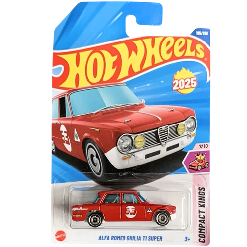 Hot Wheels K Alfa Romeo Giulia TI Super Red