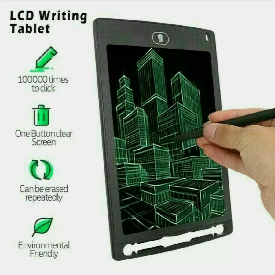 LCD Writing Tablet 8.5Inch E-Note Pad Best Birthday Gift for Kids